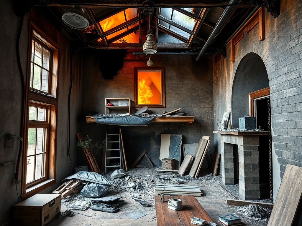 Fire And Smoke Damage Restoration
